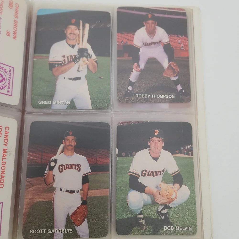San Francisco Giants Vintage 1987 Mother's Cards Book - Picture 4 of 13